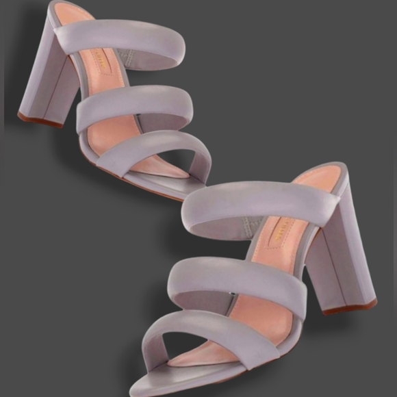 🛑BOGO🆕Avec Les Filles Lilac Mara Heels - Picture 10 of 11